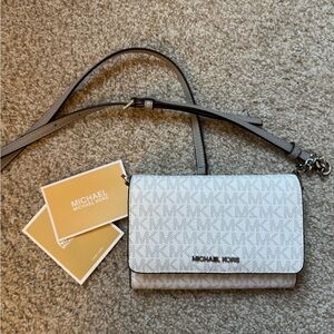 Michael Kors white Crossbody Bag